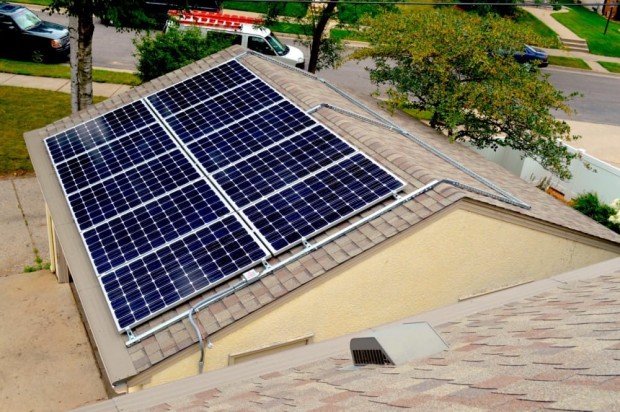 Paneles solares para casas *
